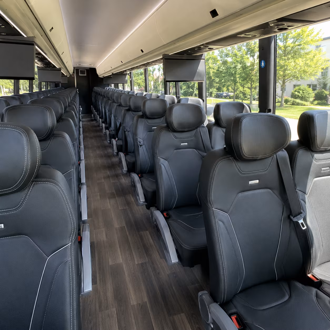 worcester charter bus services inside