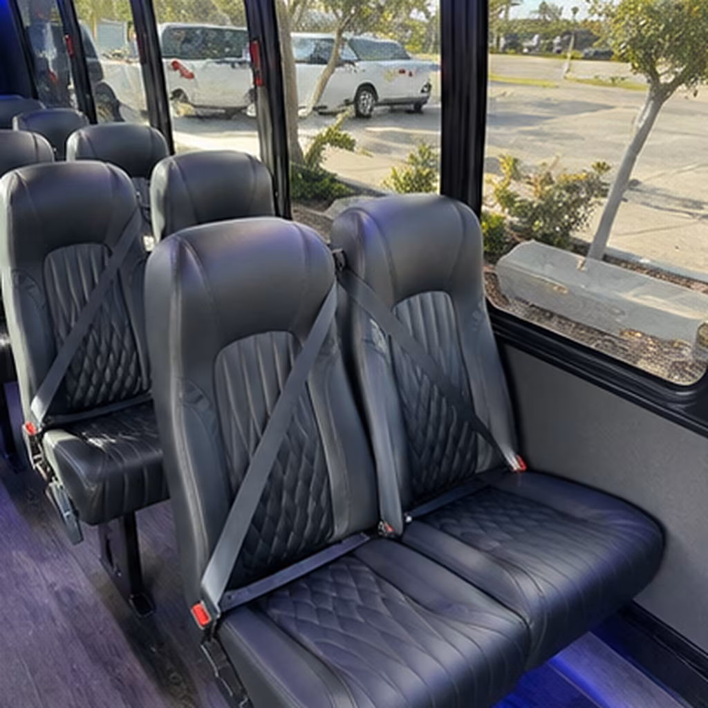 worcester religious group transportation onboard seating